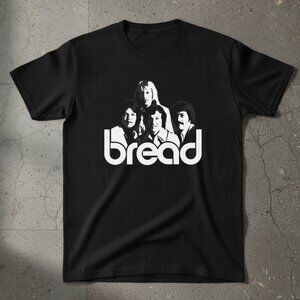 Vintage Bread Band Graphic T-Shirt – Retro Music Tee – Classic Rock Unisex Shirt
